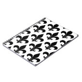 French Fleur de lis Pattern Classic Notitieboek (Linkerzijde)