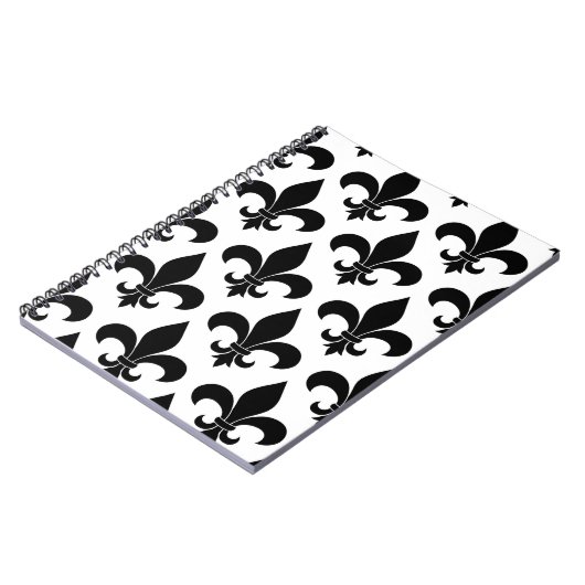 French Fleur de lis Pattern Classic Notitieboek (Linkerzijde)