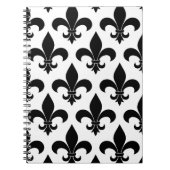 French Fleur de lis Pattern Classic Notitieboek (Voorkant)