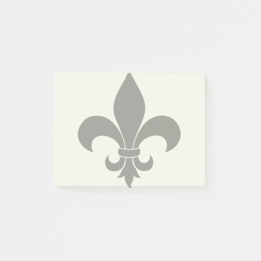 French Fleur de lis Pattern Classic Post-it® Notes (Voorkant)