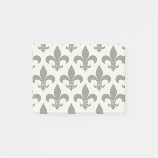 French Fleur de lis Pattern Classic Post-it® Notes (Voorkant)