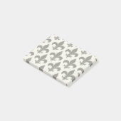 French Fleur de lis Pattern Classic Post-it® Notes (Schuin)