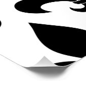 French Fleur de lis Pattern Classic Poster (Hoek)