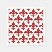 French Fleur de lis Pattern Classic Servet (Voorkant)