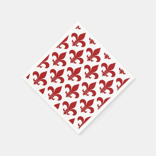 French Fleur de lis Pattern Classic Servet (Hoek)