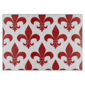 French Fleur de lis Pattern Classic Snijplank (Voorkant)