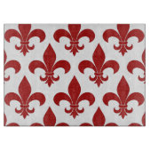 French Fleur de lis Pattern Classic Snijplank (Voorkant)