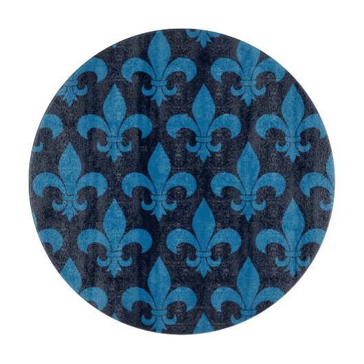 French Fleur de lis Pattern Classic Snijplank (Voorkant)