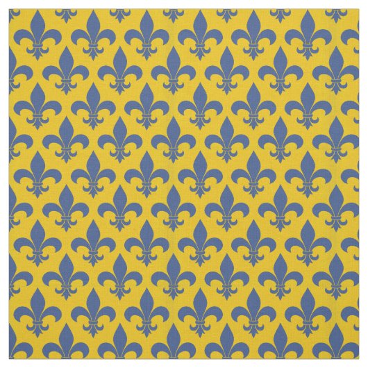 French Fleur de lis Pattern Classic Stof (Swatch)