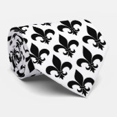 French Fleur de lis Pattern Classic Stropdas (Opgerold)