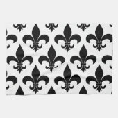 French Fleur de lis Pattern Classic Theedoek (Horizontaal)