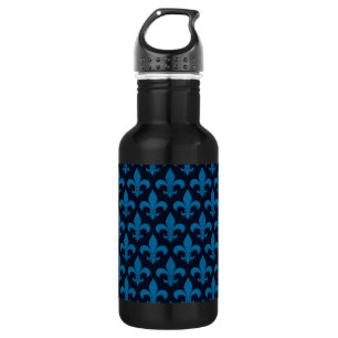 French Fleur de lis Pattern Classic Waterfles