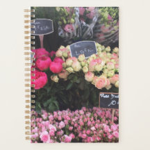 French Flowers Planner