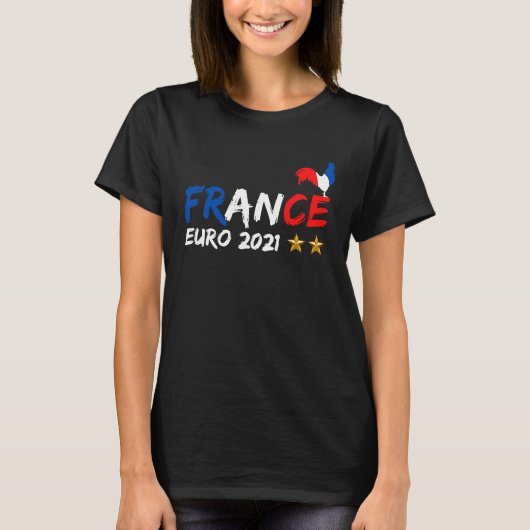 French football fans t-shirt (Voorkant)