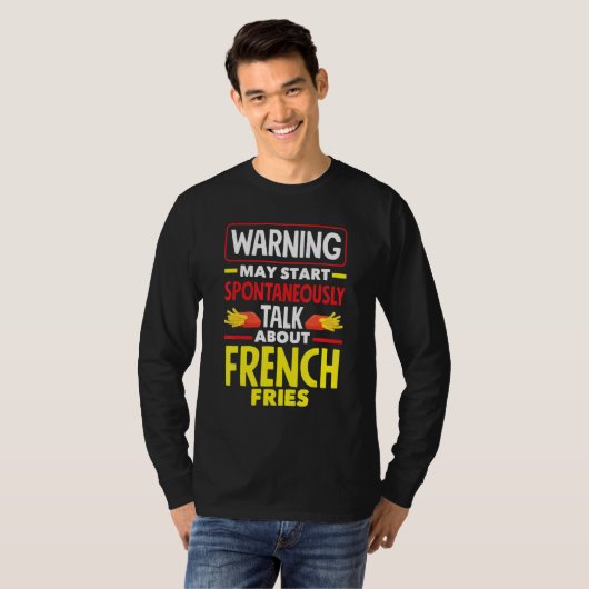 French Fries   French Fry T-shirt (Voorkant volledig)