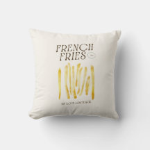 French Fries Lover Funny Sierkussen