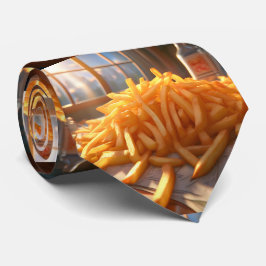 French Fries Platter Stropdas