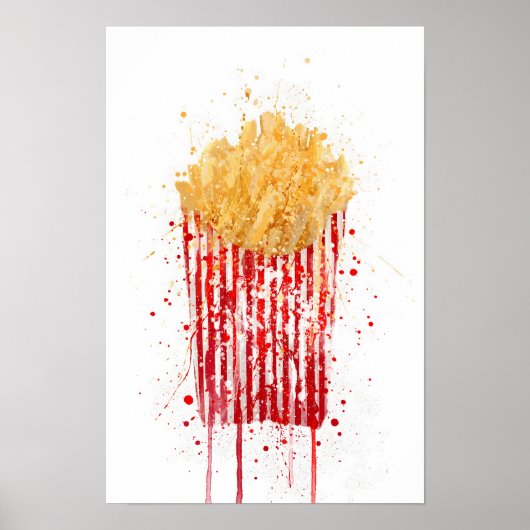 French Fries Poster (Voorkant)