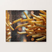French Fries Puzzel - Crispy Fast Food Jigsaw Legpuzzel (Horizontaal)