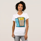 French Fries Vrouwen T-shirt (Voorkant volledig)