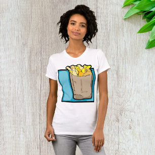 French Fries Vrouwen T-shirt