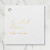 French Garden Party bloem Bedankjes Labels (Voorkant)