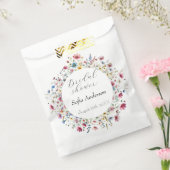 French Garden Party bloem Bedankzakje (Gezegeld)