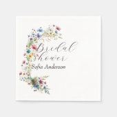 French Garden Party bloem Servet (Voorkant)