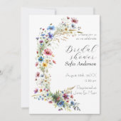 French Garden Party Bloem Uitnodiging (Voorkant)