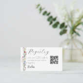 French Garden Party flower name Informatiekaartje (Staand voorkant)