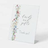 French Garden Party flower name Reclamebord Met Voetstuk (Voorkant)