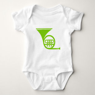 French Hoorn - Martiaans groen Romper