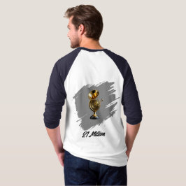 French horn Bitcoin 0121Million van HOB 02 T-shirt