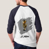 French horn Bitcoin 01 T-shirt (Achterkant)