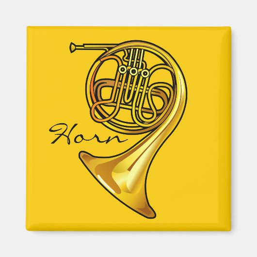 French Horn Magnet (Voorkant)