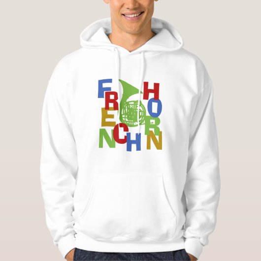 French Horn Scramble Hoodie (Voorkant)