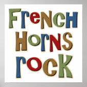 French Horns Rock Poster (Voorkant)