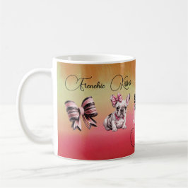 French Kisses Halloween Bulldog Cat spookcitaat Koffiemok
