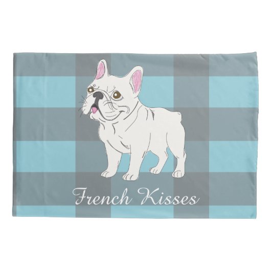 French Kisses Kussensloop (Achterkant)