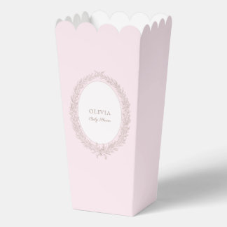 French Laduree Patisserie Boulangerie Roze Popcorn Bedankdoosjes