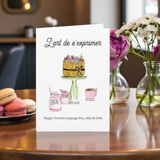 French Language Day March 20 Charlotte Russe Kaart