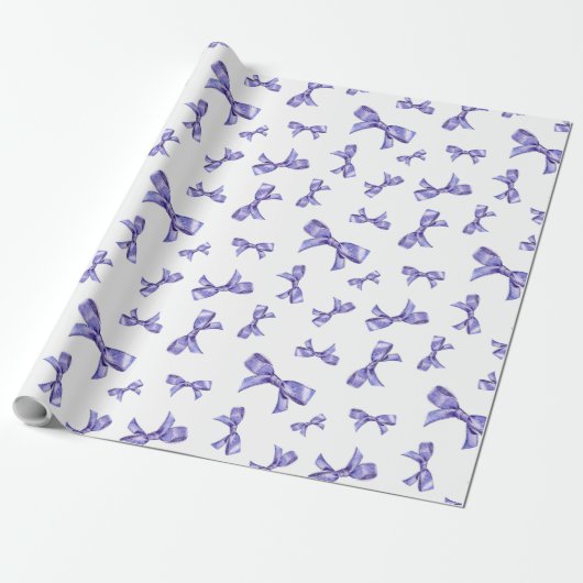 French Lavender Pattern Cadeaupapier (Uitgerold)