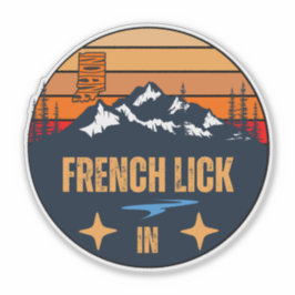 French Lick, Indiana Sticker