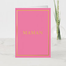 French Macaron Maman Pink