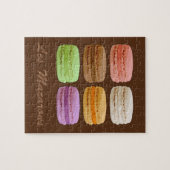 French Macarons - muti-colored pastels Legpuzzel (Horizontaal)