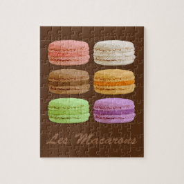 French Macarons - muti-colored pastels Legpuzzel