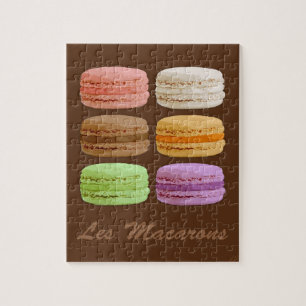 French Macarons - muti-colored pastels Legpuzzel