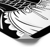 French Maid Shirt Adult Men Women Anime Cosplay Co Poster (Hoek)