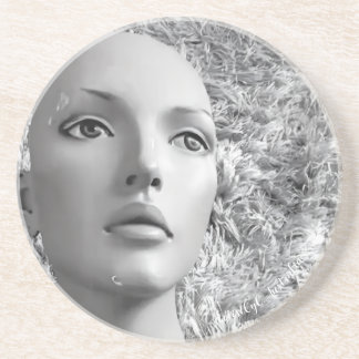 French Mannequin Woman Onderzetter