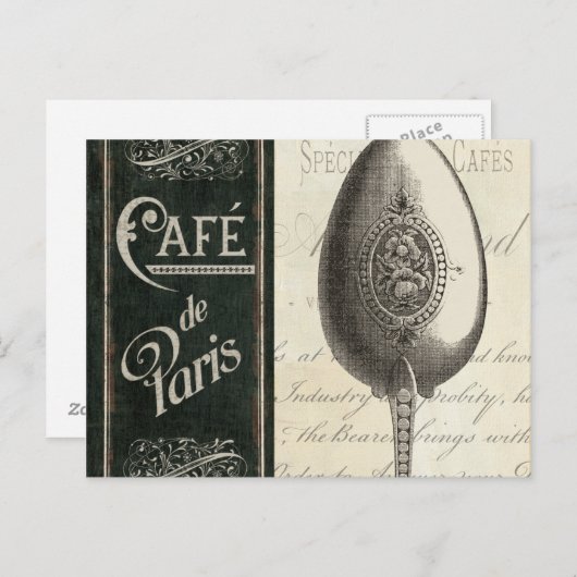 French Menu (Voorkant / Achterkant)